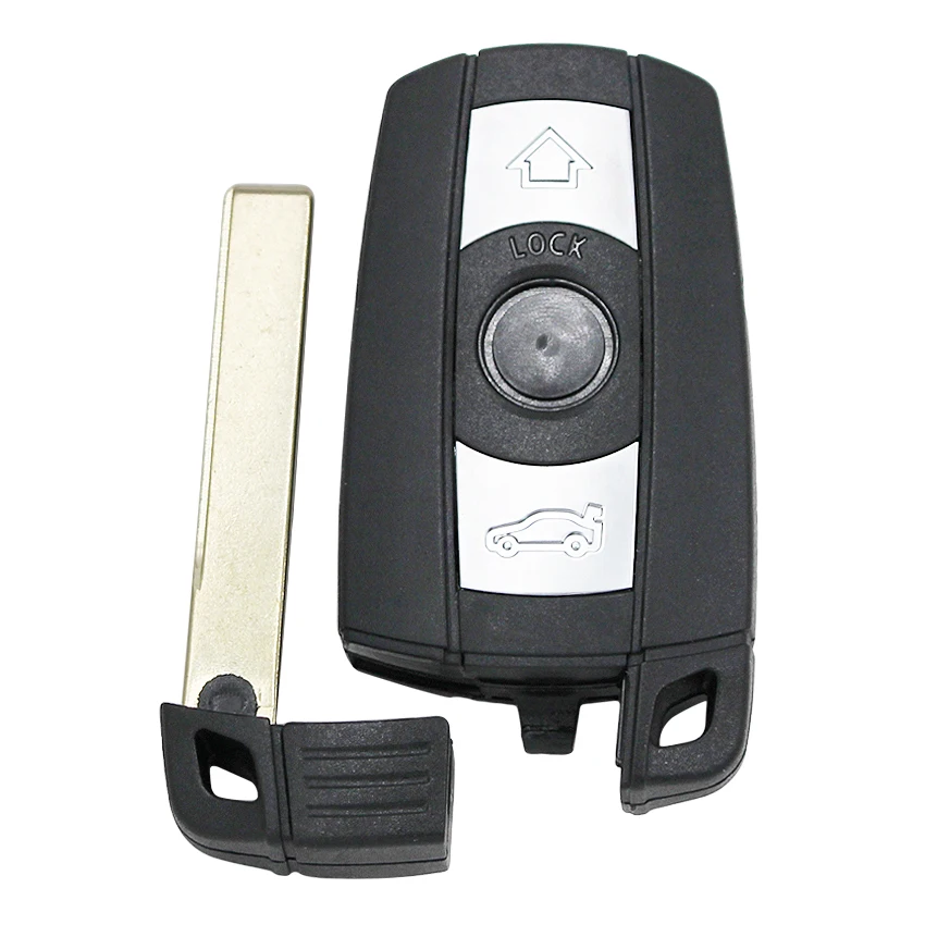 Smart keyless go дистанционный ключ 3 BTN 315 МГц 868 ID46 чип для BMW CAS3 + 1 5 серии X5 X6 2006 2011 Удобная