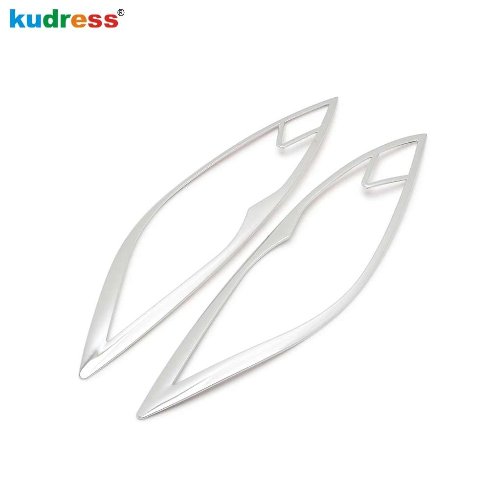 Передняя фара для Mazda 6 2009 2010 2011 2012 Sedan 4-door ABS Chrome крышка фары отделка корпуса