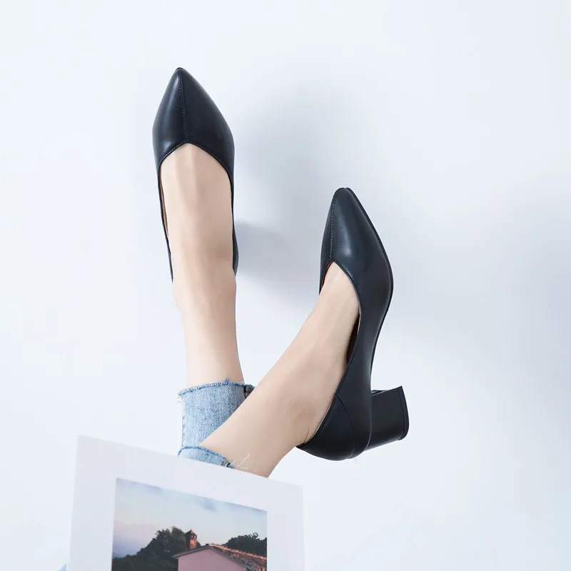 

YQBTDL/Летняя мода 2020; Цвет черный, бежевый; Офисная обувь с закрытым носком; Женская обувь на высоком каблуке с острым носком; Женские туфли-лод...