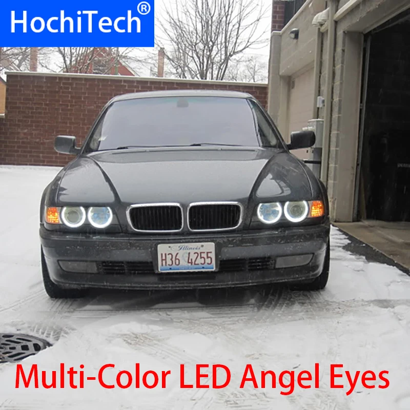 HochiTech ультра яркий 5050 SMD многоцветный RGB комплект светодиодов глаза ангела с