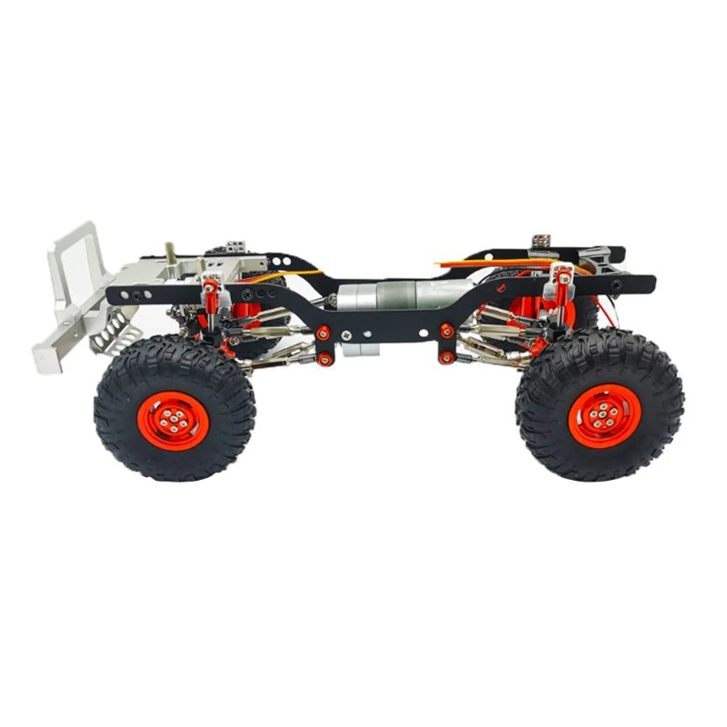 

4pcs/set Upgrade Metal Wheel Rubber Tyres Spare Parts for 1/16 WPL C24 C34 B16 DXAD