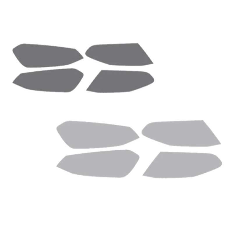 

4Pcs Car Front Headlight Rear Taillight Trasparent TPU Protective Film for Golf 7 MK7 2012-2019