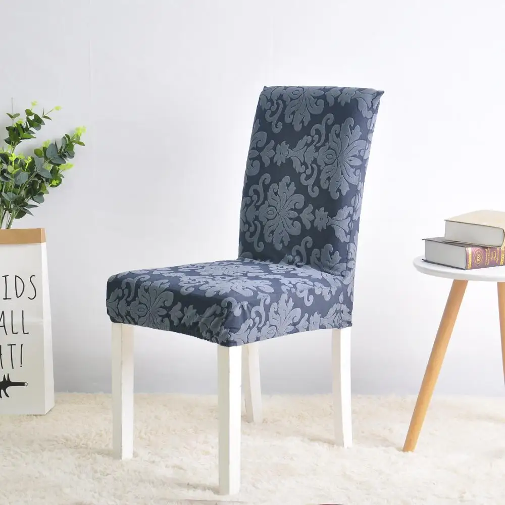 Жаккардовый чехол для кресла Съемный большой эластичный современный кухонного