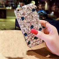 3d bling jewelled rhinestone crystal diamond soft phone case for huawei honor 8 9 10 lite 20 pro v10 v20 7x 8x 9x pro