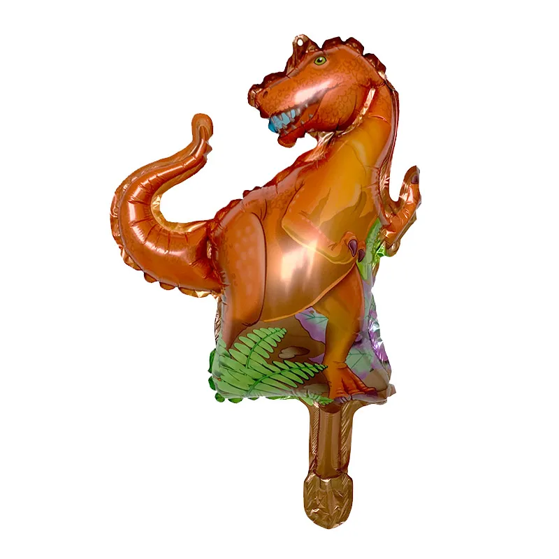 10 шт. мини динозавр фольги воздушный шар для мальчиков воздушные шарики в виде