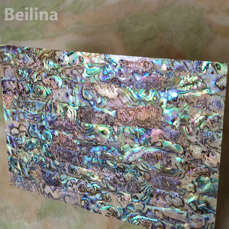 1 шт. 0. 5 мм Новая Зеландия поли abalone покрытие под перламутр лист для резных