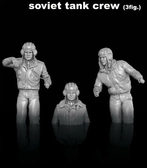 Советский Танк 1/35 года включает 3 набора модельная фигурка из смолы ГК
