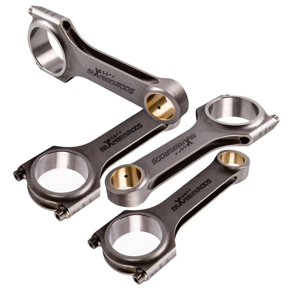 H-Beam Con Rod Conrods для VW 1.9L TDI PD130 PD150 (1 9 8 v) ARP 2000 болты 144 мм плавающий сбалансированный