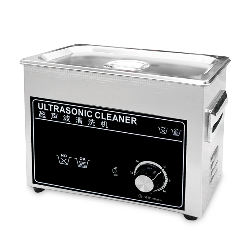 

Ultrasonic Cleaner 4.5L 180W Knob Stainless Steel Ultra Sonic Washing Machine Bath With Heater Timer Cleaning Medical Tools