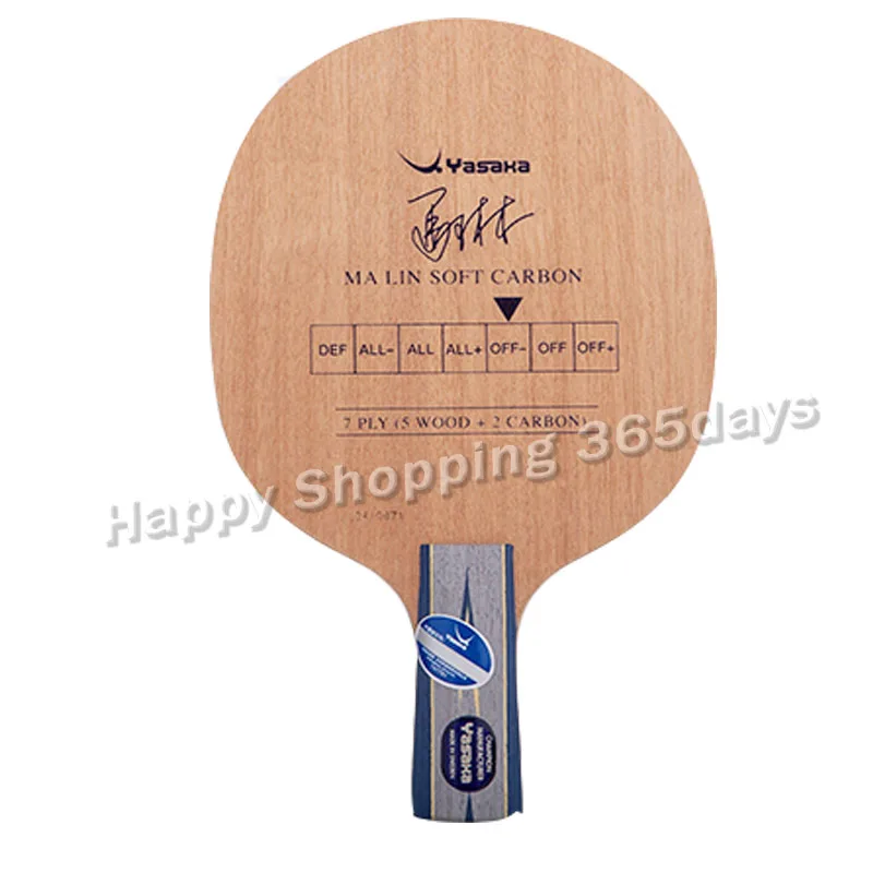 Ракетка для настольного тенниса Yasaka YE SC/YSC мягкая карбоновая ракетка Спортивная