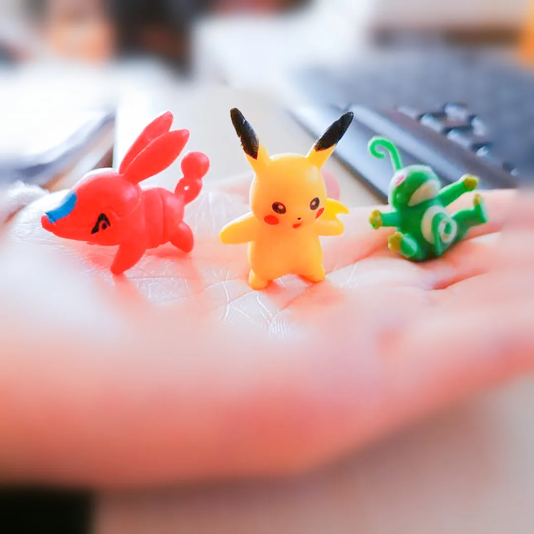 Экшн-кукла Покемон 2-3 см мини-модель Пикачу венузавр Коллекционные Подарочные