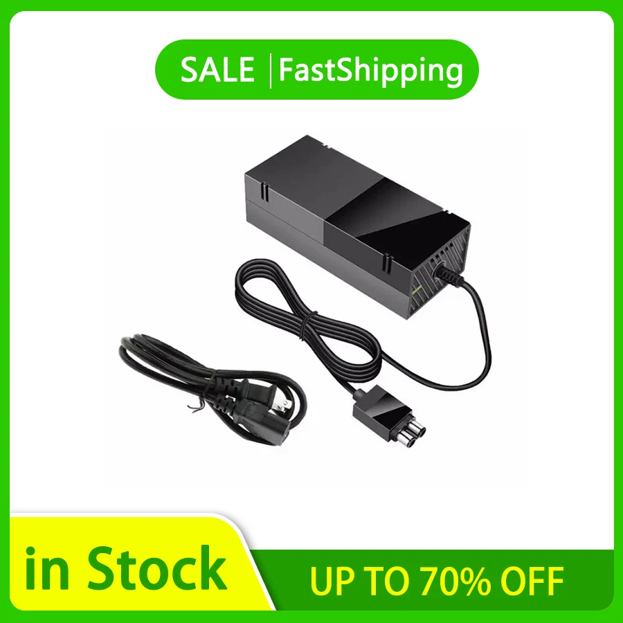 Replacement Charger with Cable Brick High Quality Original Version For Xbox One Power Supply AC Adapter US/UK/EU/AU Plug