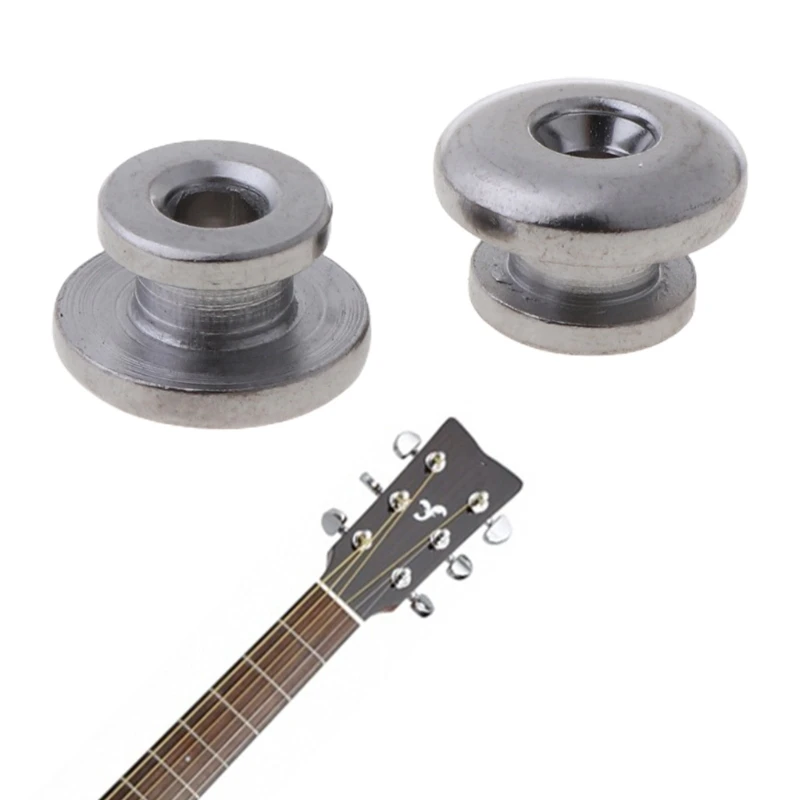 2 Хромированные ремни замки с кнопками винты шайба запасные части для мандолина