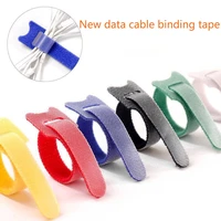 20pcs 15cm magic tape sticks cable ties model straps wire battery stick buckle belt bundle tie adhesive hook loop fastener tape