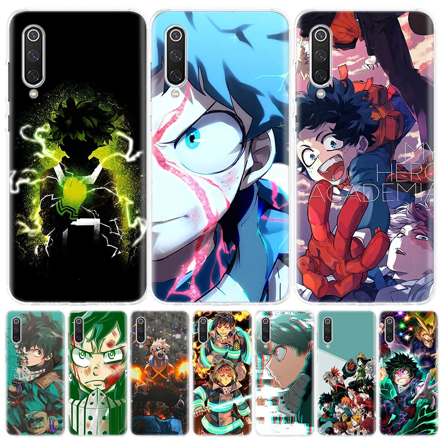 Чехол Boku для телефона с героями академии Xiaomi Redmi Note 10S 11S 11T 11E 10 11 Pro 9S 9T 5G 9 8T 8 7 6 5A 5