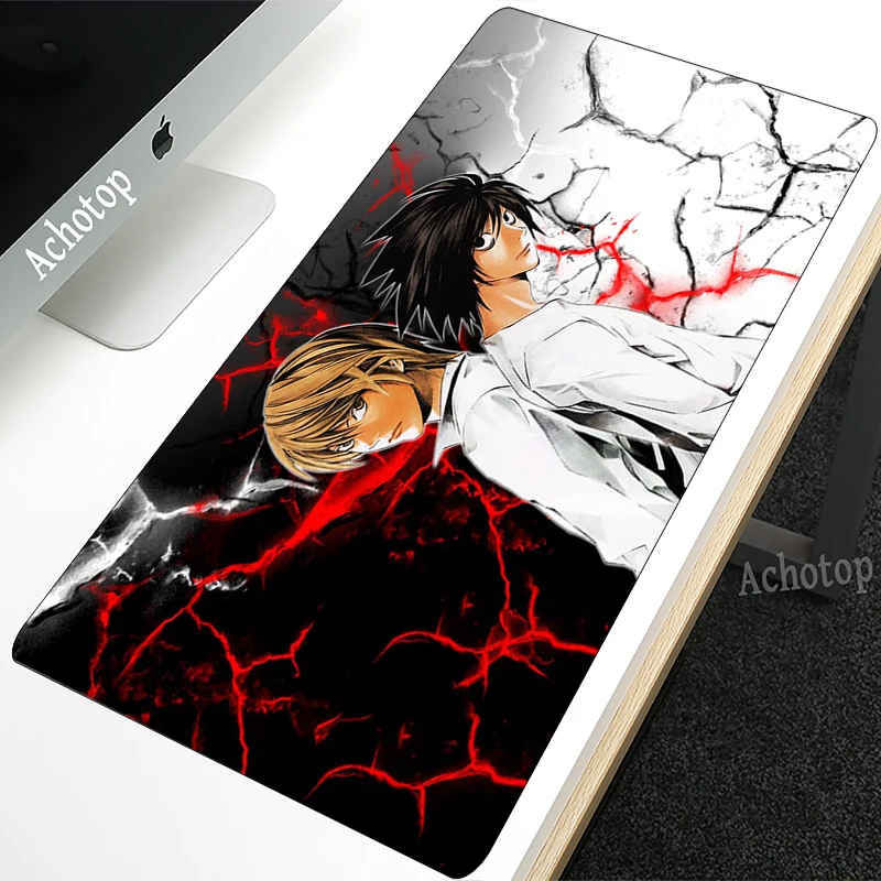 

Коврик для мыши Death Note, игровой геймерский коврик для ноутбука XXL, 800 х300 ММ