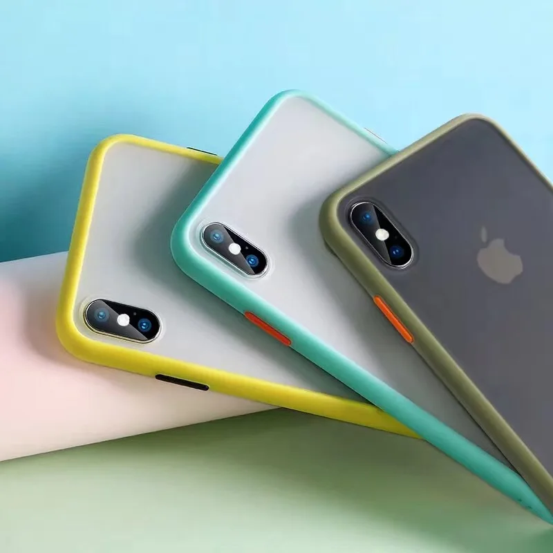 Для iPhone 12 11 Pro Max темно зеленого цвета для телефона чехол матовый противоударный
