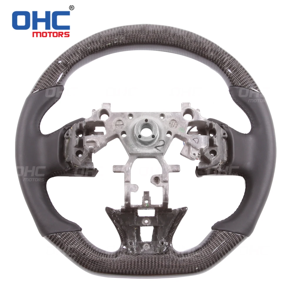 

100% Real Carbon Fiber LED Display Steering Wheel Compatible for Infiniti Q50