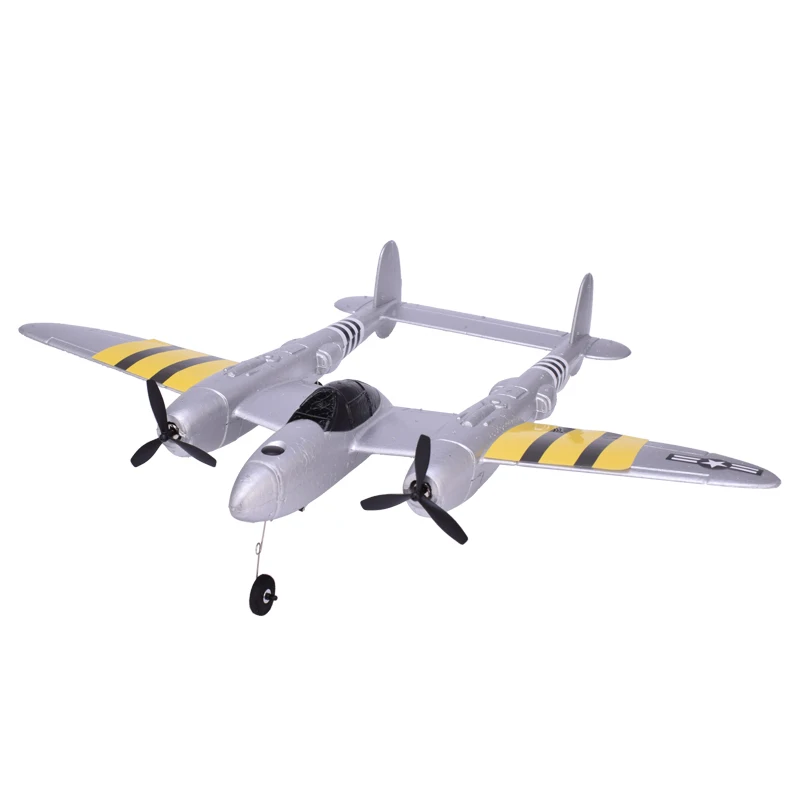 

FX-816 Simulation P38 Airplane 2.4GHz 2CH Fixed-wing Flight Toys for Boys RC Airplane Model Aircraft