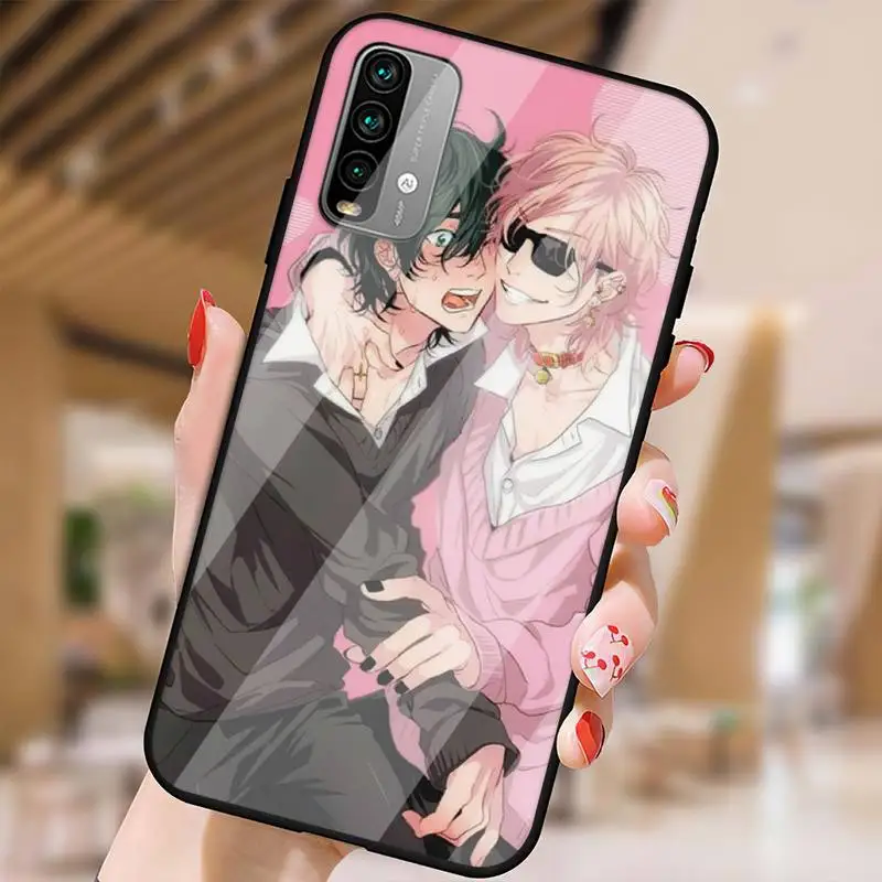 RUICHI Anime Yarichin bitch Club Phone Case For Xiaomi6 8SE X2S NOTE3 Redmi4 5 6 Plus note 4 7 Glass Shell | Мобильные телефоны и