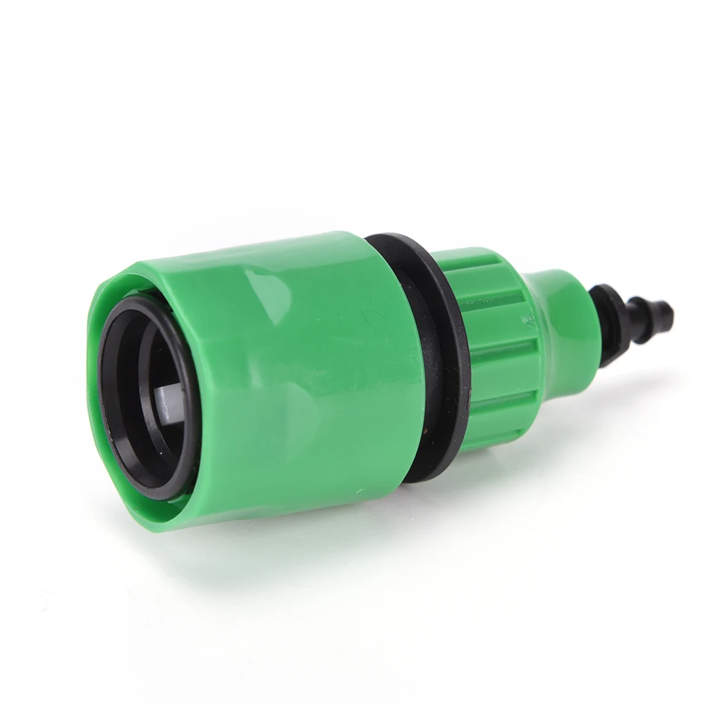 Быстроразъемный адаптер капельной ленты для шланга полива с садовыми