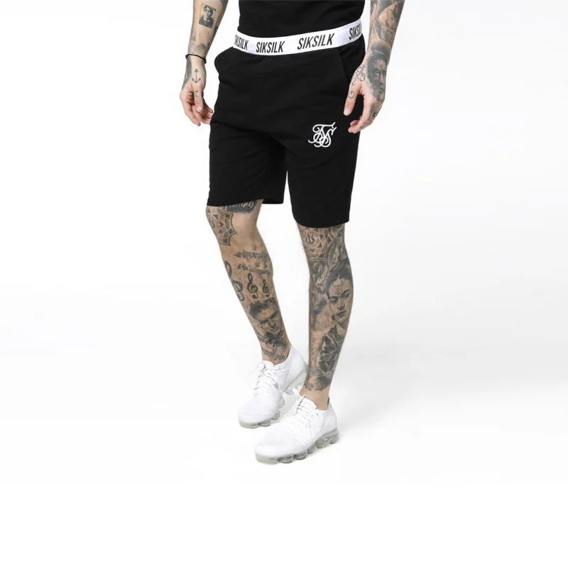 

Summer Men Shorts Hip Hop Fashion Male Short Pants Sik Silk Embroidery Male Silk Silk Mens Casual Shorts shorts men