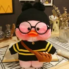 Плюшевая игрушка Черная желтая утка, 30 см