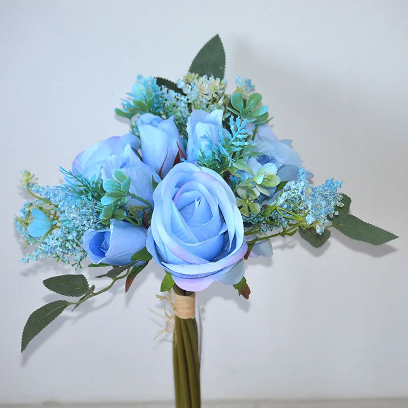 Искусственный цветок букет невесты свадебное платье для дома фотография