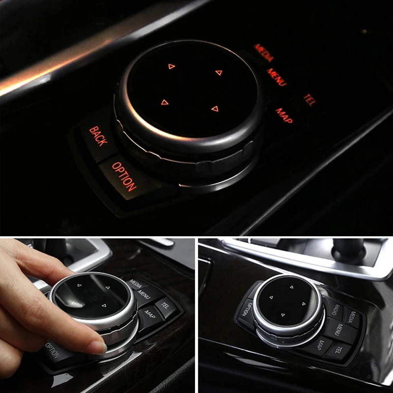 Автомобильные мультимедийные пуговицы для BMW F20 F25 F30 F10 F07 E60 E90 E92 E70 E71 F02 E84 X1 X3 X5 X6 1 3 5