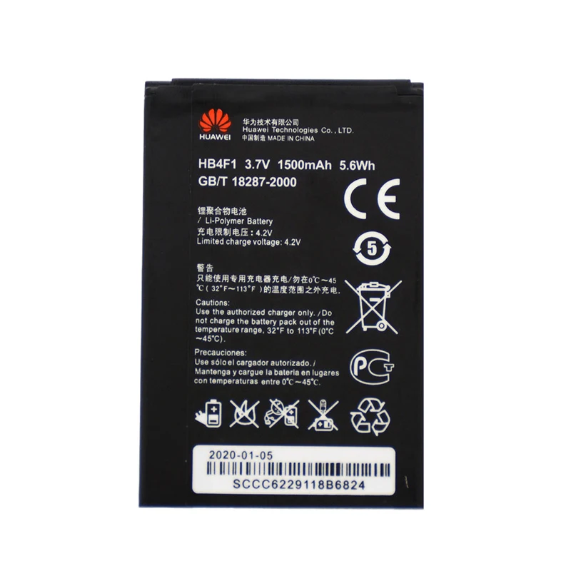 20pcs/lot Genuine HB4F1 BatteryFor Huawei U8220 U8230 E5830 E5838 E5 C8600 T-Mobile Pulse E585 Ascend M860 U8800 C8800 U8520 | Мобильные