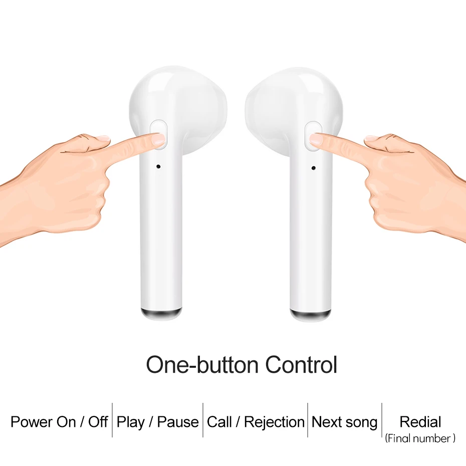 Vendita Calda i7s i9s TWS Mini Auricolare Bluetooth Senza Fili Stereo Auricolari Con Box Di Ricarica Microfono|Наушники и