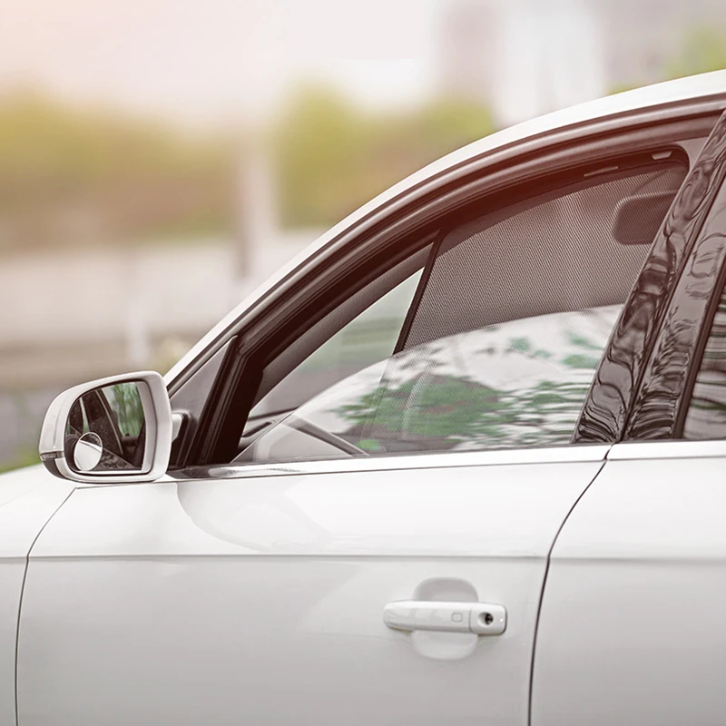 

For BAOJUN 630 2010-2021 Car Solar Magnetic Windshield Sunshade Frame Curtain Magnets Sun Visors Windscreen Sidescreen Sunshield