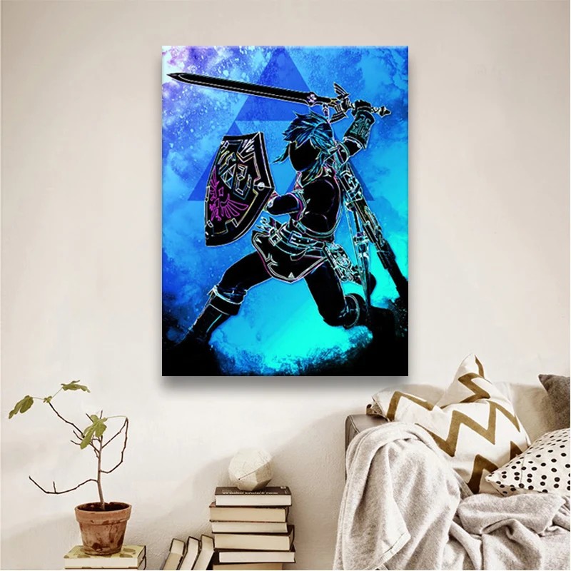 

Home Decoration Oddech Zelda Wall Art Canvas Paintings Animation Role Pictures Hd Prints Modern Poster Bedroom Modular No Frame