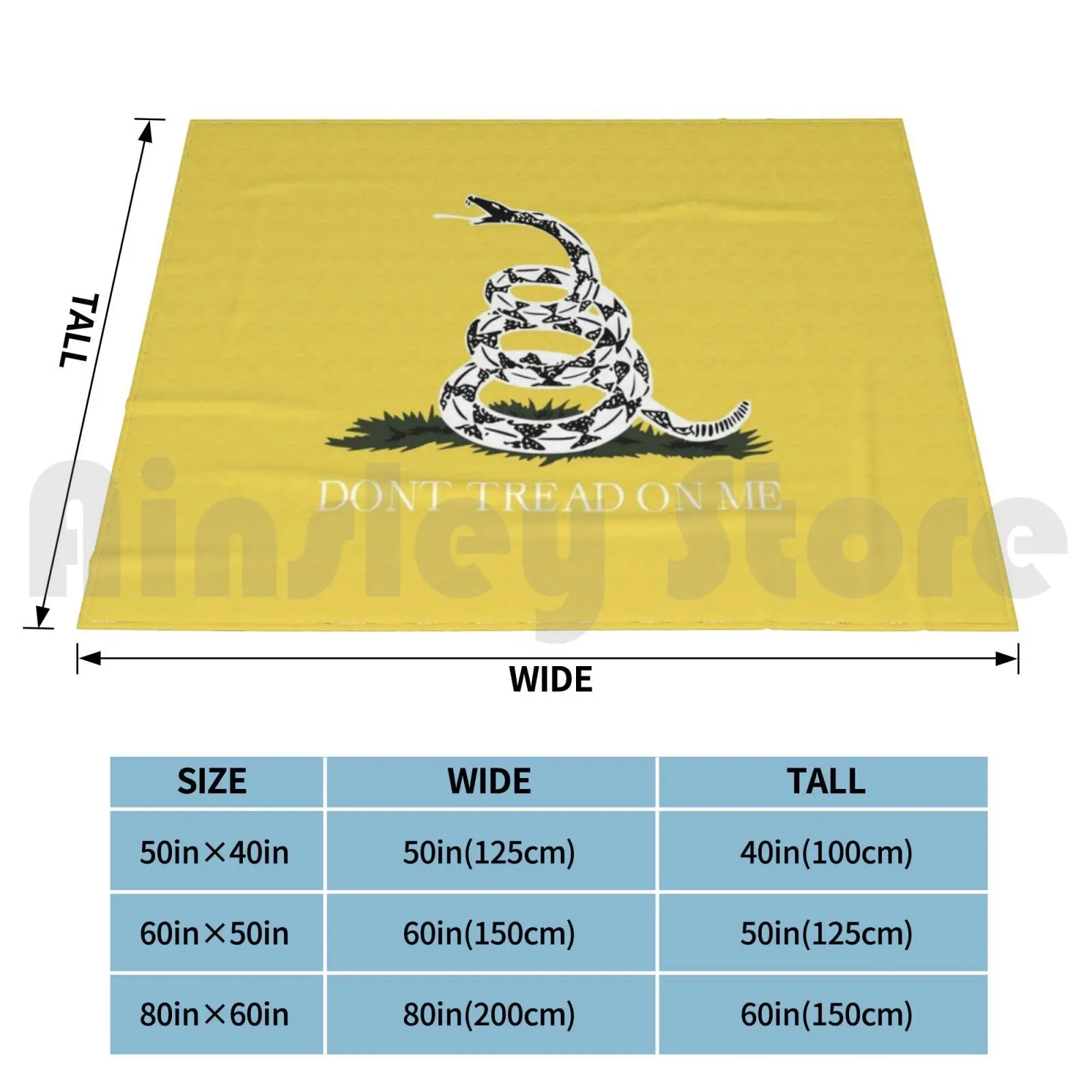 Bw Gadsden модное одеяло с флагом на заказ 3014 Gadsen Rattlesnake liberтарный чай история США