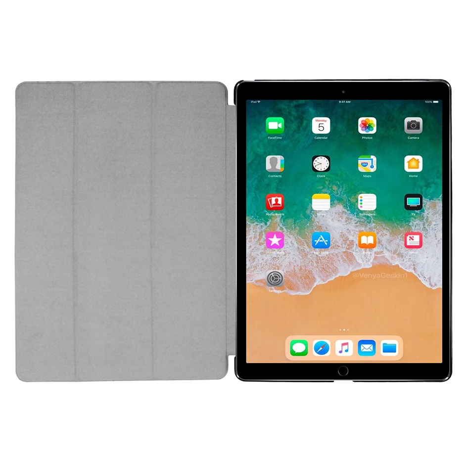 MTT Graffiti Tablet Case For iPad Pro 12.9 2015 2017 PU Leather Flip Stand Cover Cute Cartoon Coque Fundas A1584 A1652 A1670 | Компьютеры