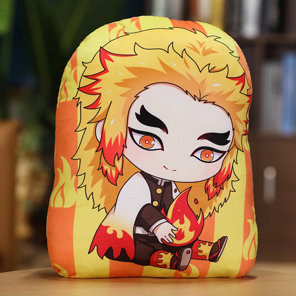 

35/45CM Demon Slayer Kimetsu No Yaiba Kamado Tanjirou Kamado Nezuko Agatsuma Zenitsu Rengoku Kyoujurou Soft Plush Pillow Doll