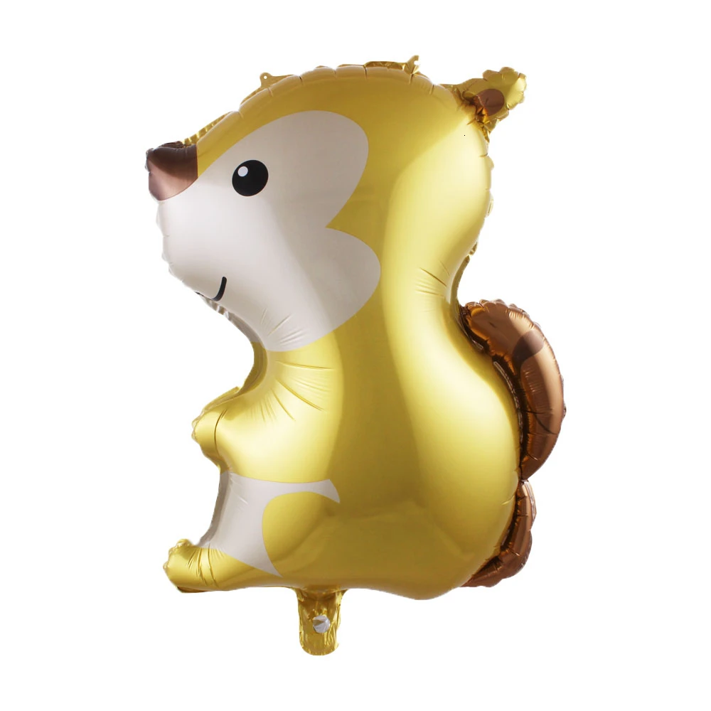 1 шт. с днем рождения 2020 алюминиевый воздушный шар животными украшение для дома