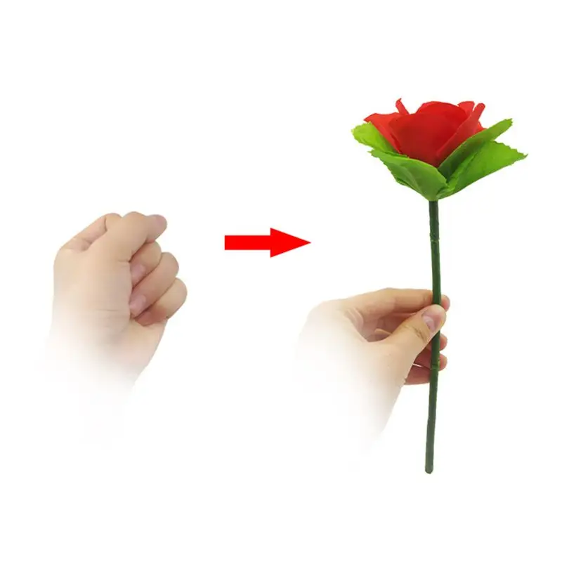 

G2AD Folding Roses Empty-handed Appear Rose Scarves Change Roses Toy Props