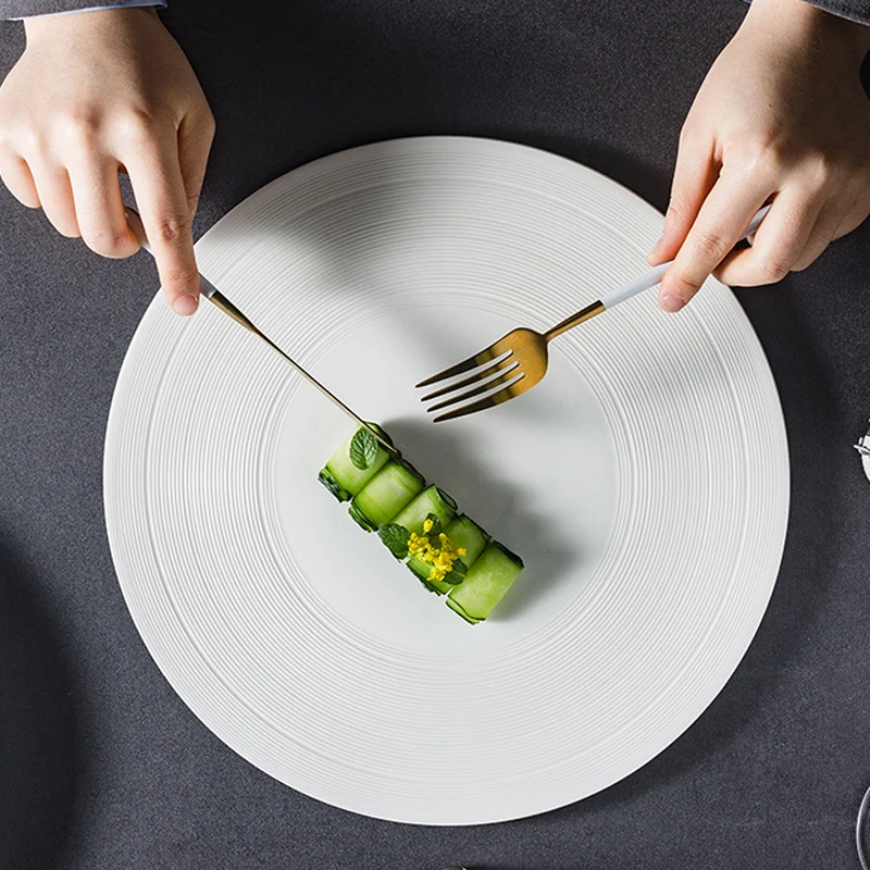 

1pc/японский обеденная тарелка керамическая днем Чай открытый вечерние суповую тарелку, производство Китай паста S Чай k пластина Семья ресто...