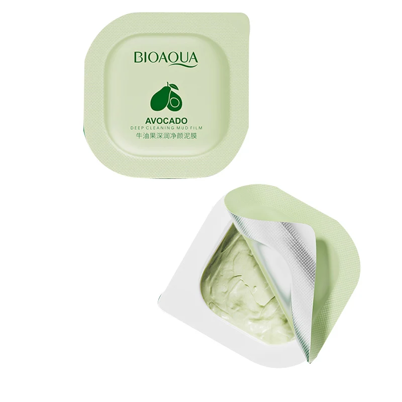 2 шт./лот маска с гиалуроновой кислотой авокадо грязевая маленькая для пудинга