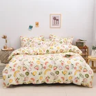 Удобное Мягкое хлопковое постельное белье с алоэ, пододеяльник, простыня, наволочка, Комплект постельного белья для детей и взрослых, односпальное, Двухспальное, полноразмерное, Королевский, двуспальное постельное белье