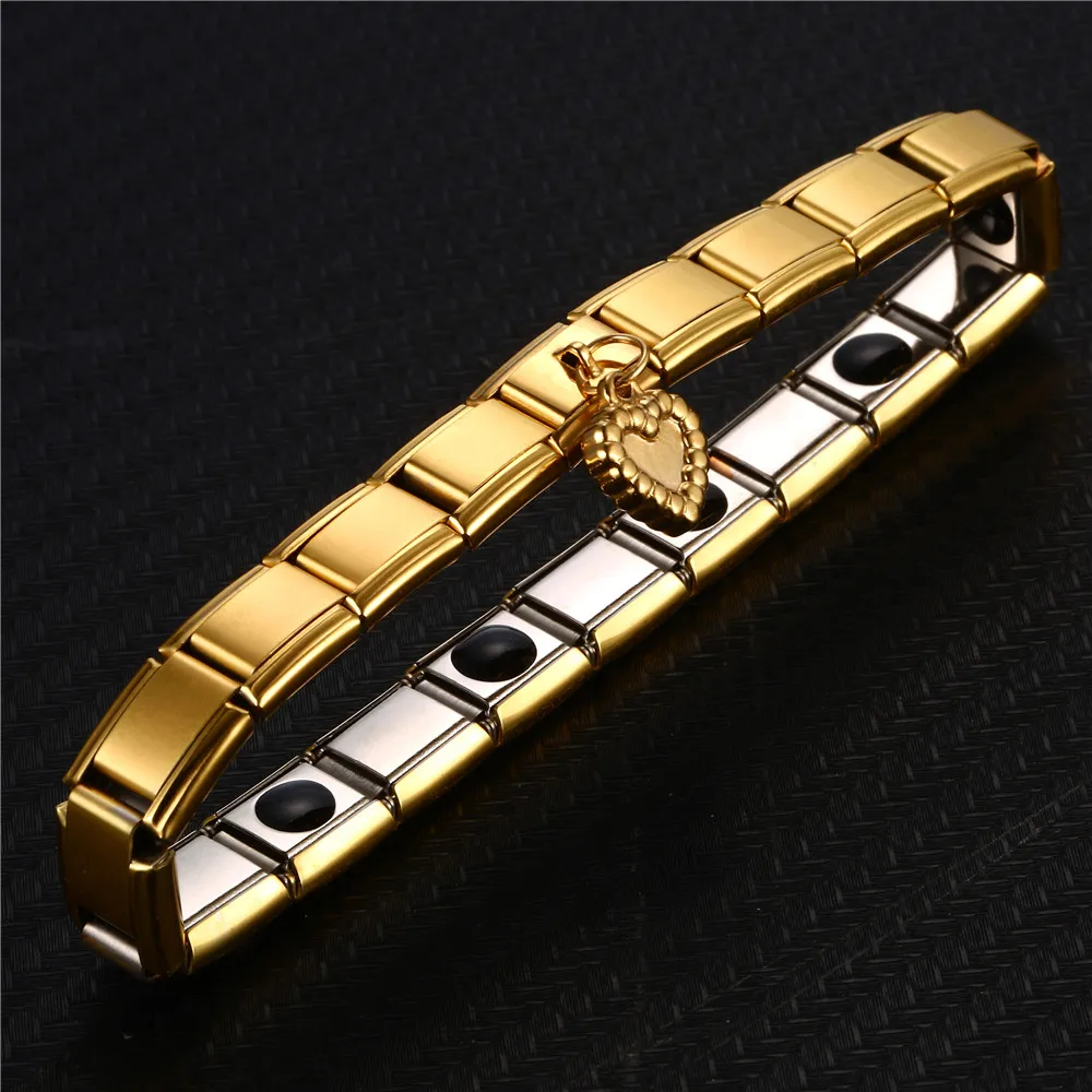 В форме сердца звезды амулеты сделай сам браслет здоровья для женщин и мужчин