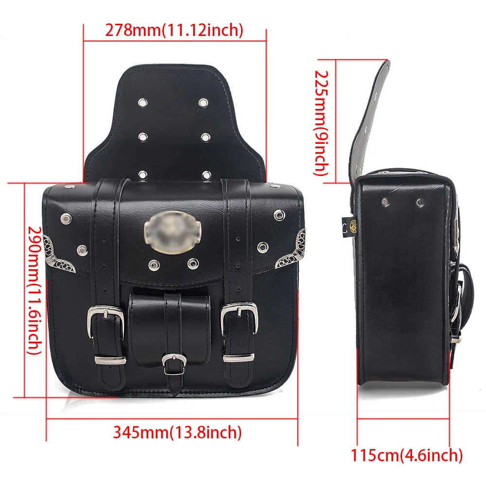 Сумка на седло мотоцикла 2 шт. многофункциональная седельная сумка для