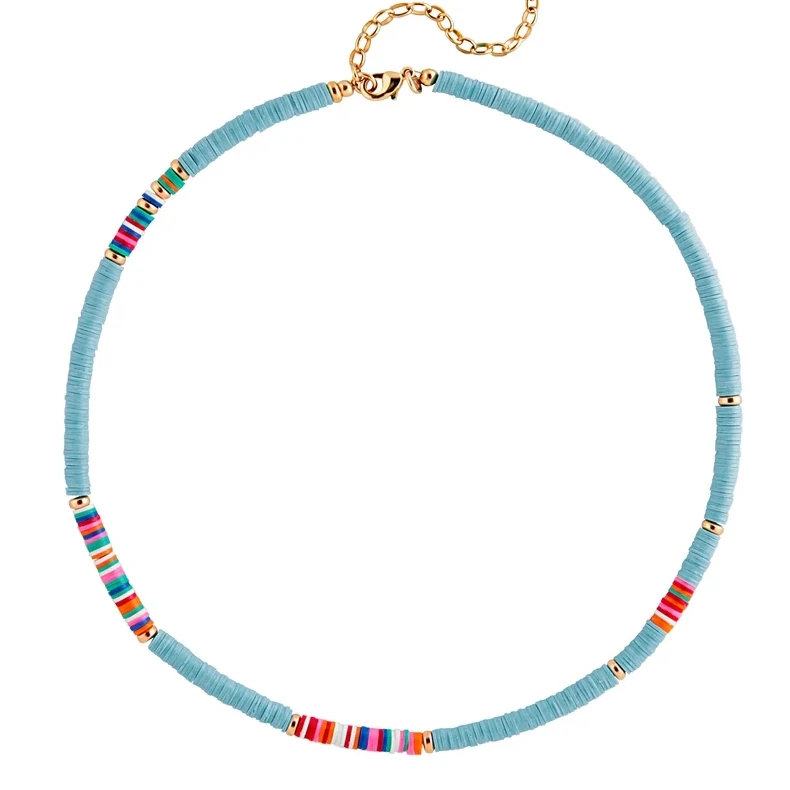 necklace 13 Богемные бусины в стиле бохо многослойное массивное ожерелье для женщин joyeria neckless стимпанк joias emo kolye erkek пентаграмма большое ожерелье - Окраска металла: necklace 13