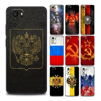 russia empire flag coat of arms phone case for redmi k20 30 pro 9 a c i 40 pro plus 10 pro max 10 11 soft silicone cover coque