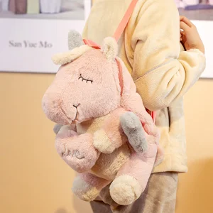 40 см кавайный мультяшный Единорог реальное милое животное подушка для рук плюшевая игрушка подарок для детей