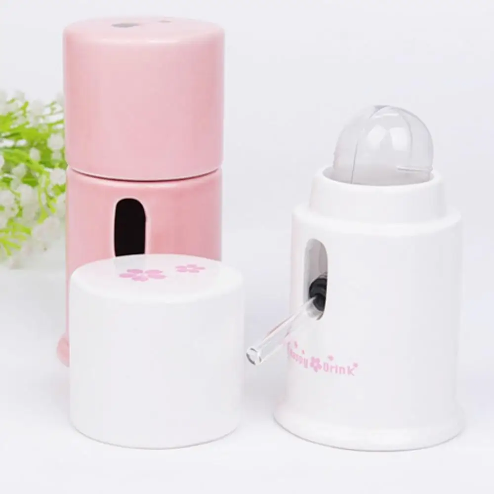 Маленький дозатор для воды домашних животных керамический чайник хомяка