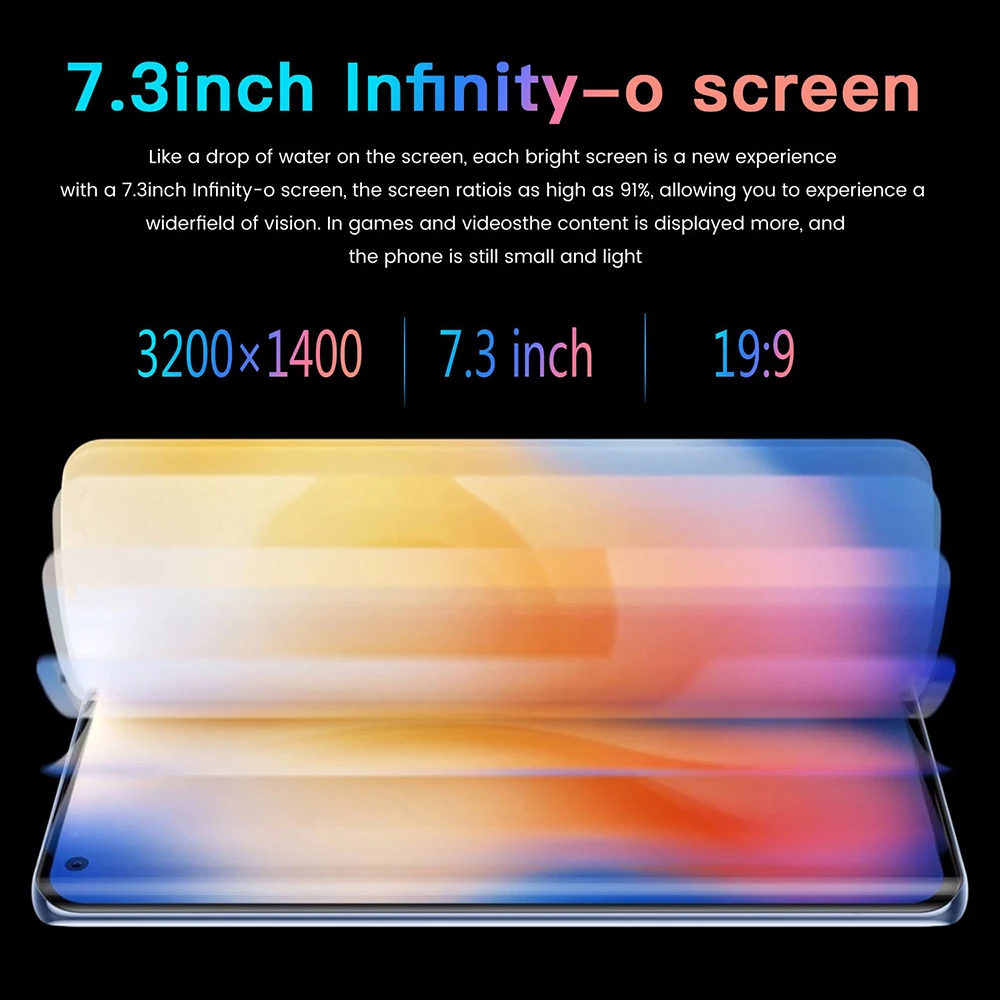 

S21+ Ultra 5G SmartPhone 12GB 512GB Cellphone 7.3 Inch Strong 10 Core Processor 24+48MP Camera Phone Dual Unlock 5G Mobile Phone