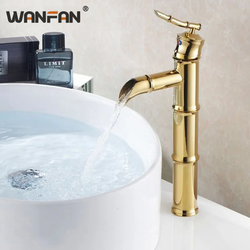 Ванная комната классический каскадный смеситель для раковины креативный