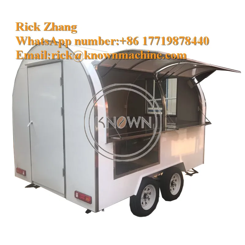 Двойная осевая корзина для мороженого/Крема/закусок/тележка с прицепом/грузовик